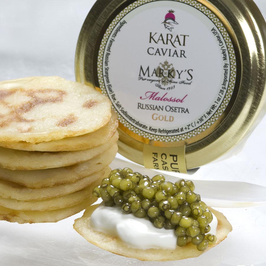 Osetra Gold Caviar Gift Set