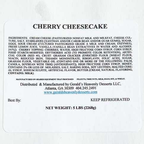 Cherry Cheesecake