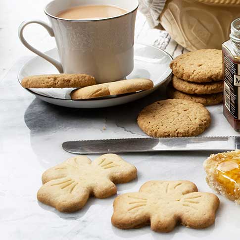 Shamrock Shortbread Cookies