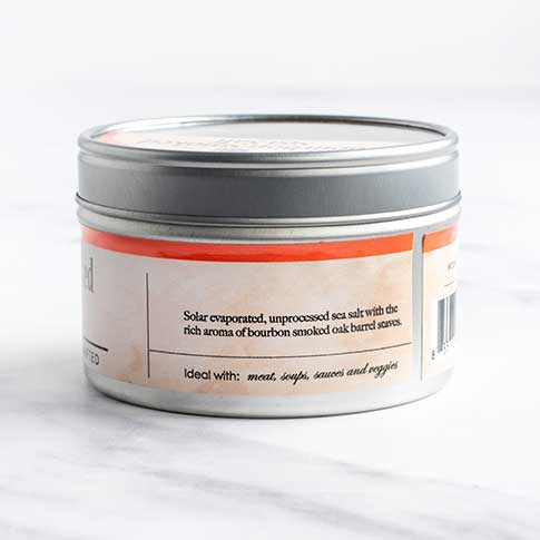 Bourbon Smoked Sea Salt