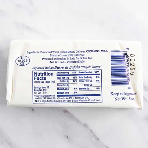 Italian Buffalo Milk Butter