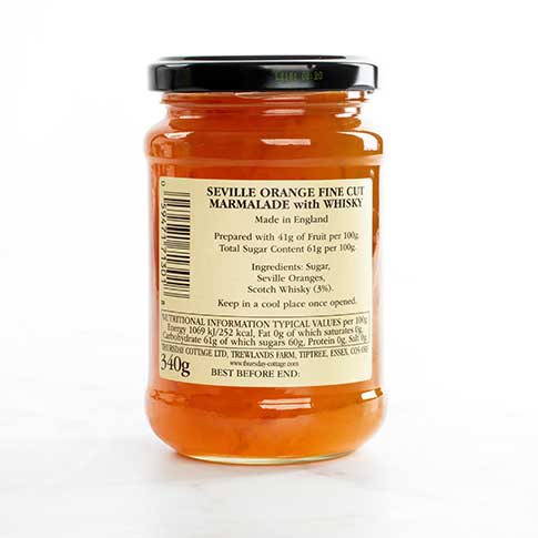 Fine Cut Seville Orange Marmalade with Whisky