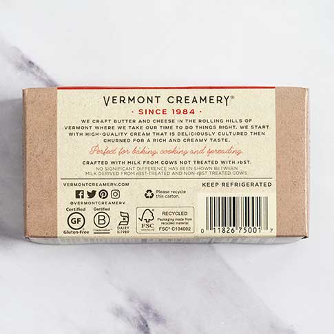 Vermont Cultured Butter