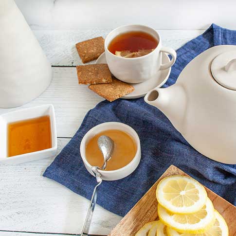 Gift Box of Tea & Honey