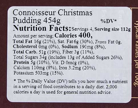 Connoisseur Christmas Pudding with Cognac