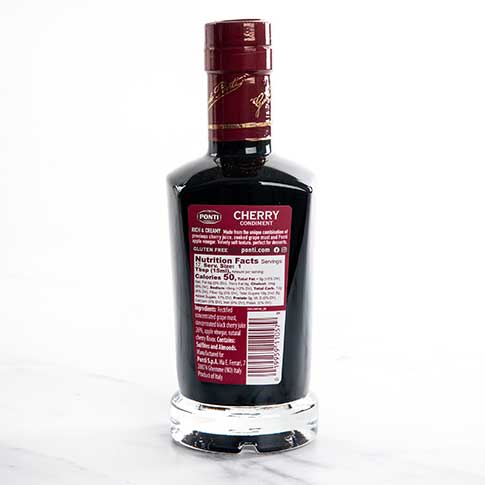 Rich and Creamy Cherry Vinegar Condiment