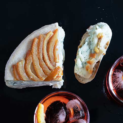 Negroni Blue Cheese