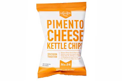 Pimento Cheese Kettle Chips by Lillie's Q
