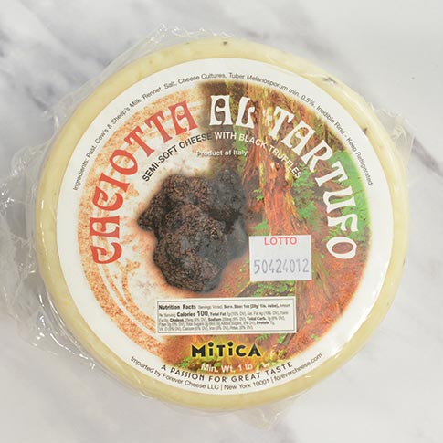 Caciotta al Tartufo Truffled Cheese