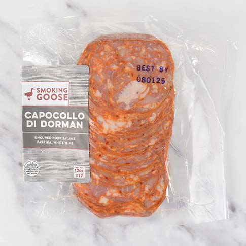 Capocollo di Dorman, Spicy - Sliced