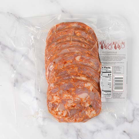 Capocollo di Dorman, Spicy - Sliced