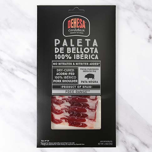 Paleta Iberico de Bellota, Sliced | igourmet
