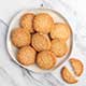 Sable a la Noix de Coco - French Coconut Shortbread Cookies