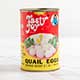 Brand Whole Boiled Quail Eggs in Brine