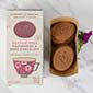 Gluten-Free Tea Butter Cookies with Raspberries and Dark Chocolate