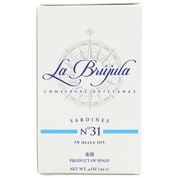 La Brujula Sardines in Olive Oil